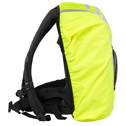 Ultrasport para Mochila Funda Impermeable, Unisex, Amarillo neón, 25-42 litros