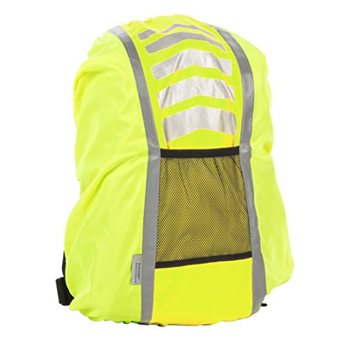 Ultrasport para Mochila Funda Impermeable, Unisex, Amarillo neón, 25-42 litros