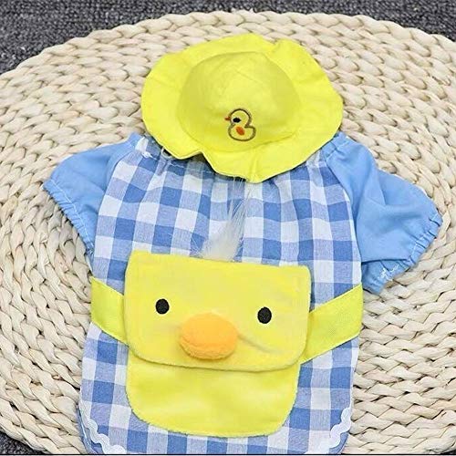 Woodtree Ropa for Mascotas Ropa for Perros jardín de niños del Oso de Peluche Xiong Bomei Schnauzer VIP con Sombreros de Venta de artefactos Lindo (Color : 1, Size : S)