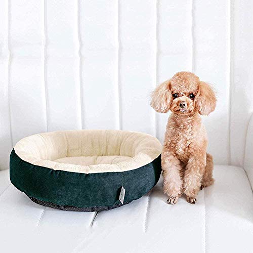 XUIO Cat Dog Bed Mascota Perro Cama para Gatos Cachorro Cojín Casa Mascota Suave Cálida Perrera La Cama para Perros S Premium Plush Ortopédica Memory Foam Impermeable Camas para Perros