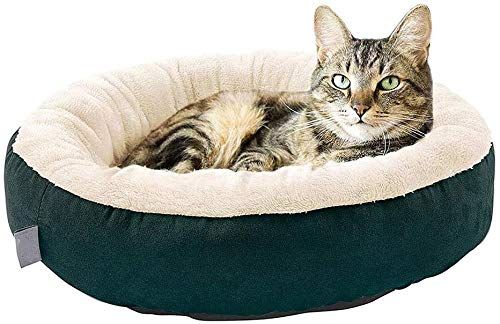 XUIO Cat Dog Bed Mascota Perro Cama para Gatos Cachorro Cojín Casa Mascota Suave Cálida Perrera La Cama para Perros S Premium Plush Ortopédica Memory Foam Impermeable Camas para Perros