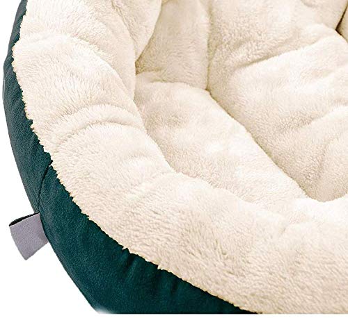 XUIO Cat Dog Bed Mascota Perro Cama para Gatos Cachorro Cojín Casa Mascota Suave Cálida Perrera La Cama para Perros S Premium Plush Ortopédica Memory Foam Impermeable Camas para Perros