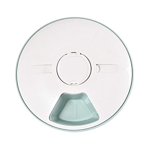 XYBB Auto Feeder Pet Bowl Alimentador Automático para Perros para Perros Conejos Y Animales Pequeños con Pantalla LCD 30 * 7cm Verde