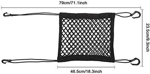 Ymay A ++ Coche Universal del Perro casero Valla de Net Barrera de la Red de Seguridad for el Perro