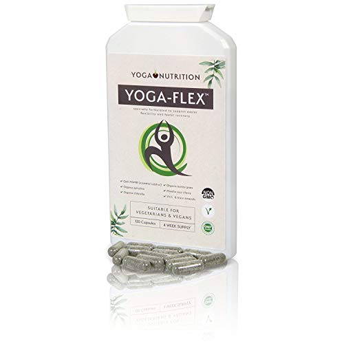 Yoga Nutrition, YOGA-FLEX (OptiMSM), suplementos para articulaciones, fórmula completamente natural, soporta la flexibilidad articular a largo plazo, recuperación, nueva fórmula antiinflamatoria