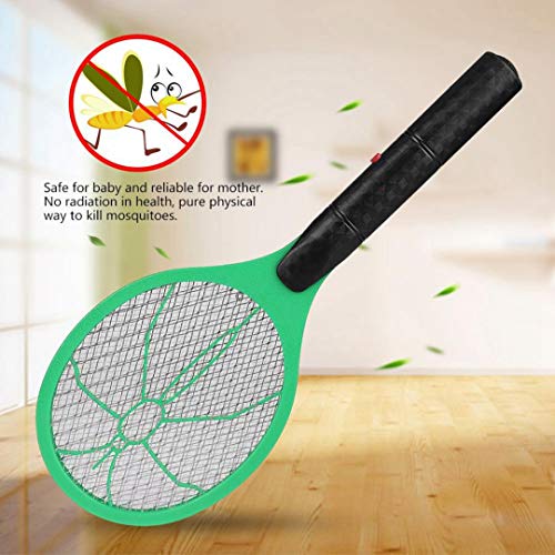 YYBF Verano Caliente Sin Cable De Alimentación Eléctrica De La Batería De La Mosca del Mosquito Matamoscas Bug Zapper Raqueta Insectos Killer Inicio Bug Zappers, 3 Piezas