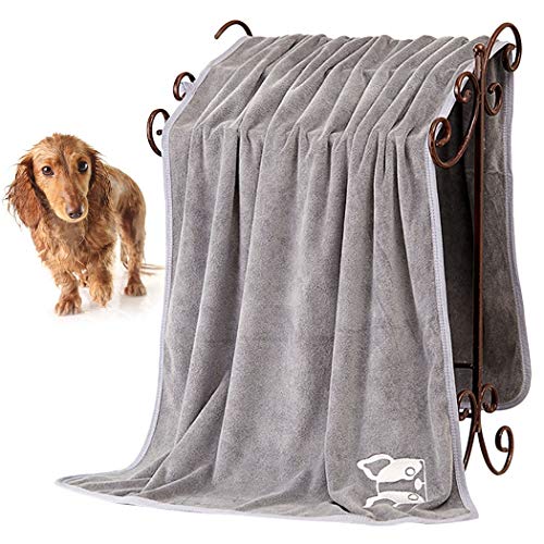 ZZYUBB Toalla 70cm * 140cm Toalla Perrito del Gato del Perro De Microfibra Fuerte Absorción De La Toalla De Baño De Agua Secos For Mascotas Toallas Pelo De Perro Manta 1pcs De Colchones