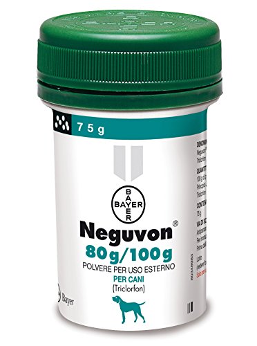 - Bayer - Neguvon. Antiparasitario para perros;Cantidad: 75 g