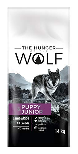 Alimento seco para cachorros y animales jóvenes con cordero y arroz de todas las especies, fórmula delicada, 14 kg