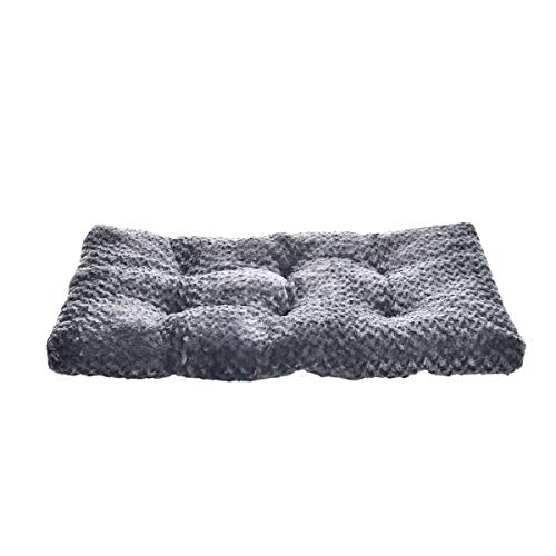 AmazonBasics - Cama para mascotas - 1 m, gris en espiral