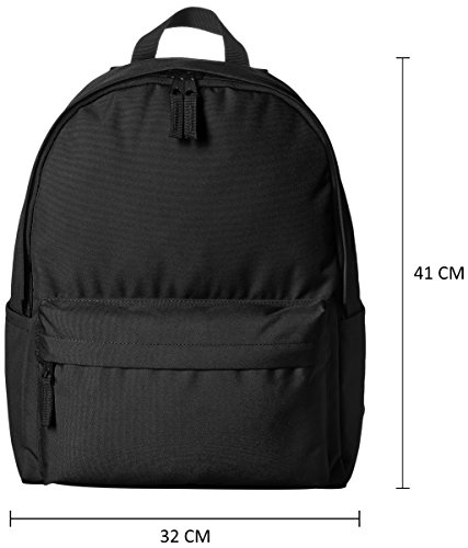 AmazonBasics, Mochila de estilo clásico, Negro