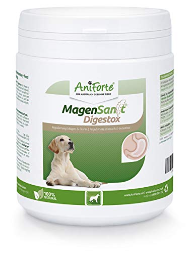 AniForte Digestox para perros 500g - para regular el estómago y los intestinos, ayuda a la digestión, une jugos gástricos y ácidos, armoniza la actividad gastrointestinal, granulado mineral de arcilla