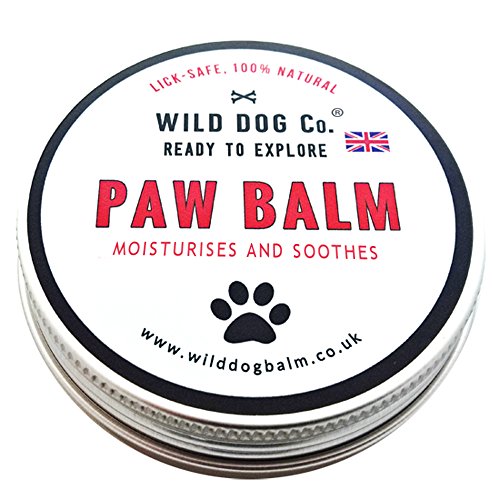 BÁLSAMO PARA PATAS para patas de perros 100% natural.Sin crueldad, calmante, hidratante, para patas, suaviza. Fabricada en el Reino Unido.