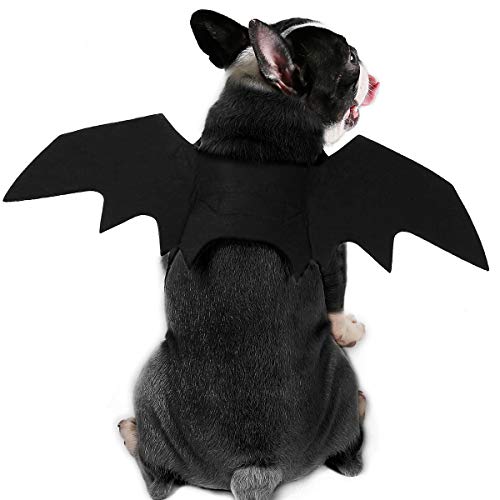 BbearT® Ropa de Halloween para Mascotas, de Fieltro, para Perro, de Halloween, Disfraz para Gatos, Perros pequeños, Perros medianos y Perros Grandes