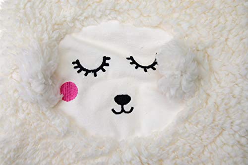 Beeztees Oveja de Peluche (40 cm), Color Blanco