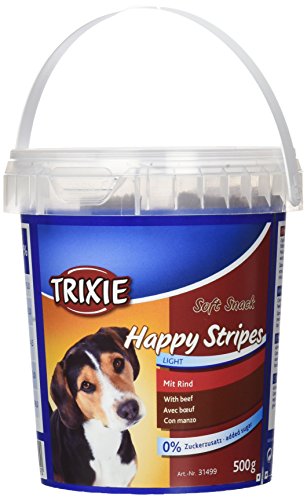 Bote Soft Snack Happy Stripes, 500 g, Ternera