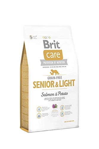 Brit Care Grain-Free Senior Salmon & Potato Comida para Perros - 12000 gr