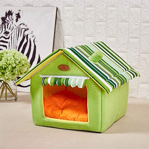 Cama del animal doméstico, extraíble y lavable del perro casero for perro Material cama caliente del perrito de felpa estera del animal doméstico, perro mascota invierno suave cama, Litera cuatro esta