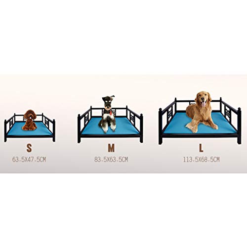 Cat nest pet bed-Four seasons universal Cama para mascotas extraíble y lavable a prueba de mordidas cama de hierro cama princesa sofá cojín perrera en cama grande para perros, Black Friday, el mejo