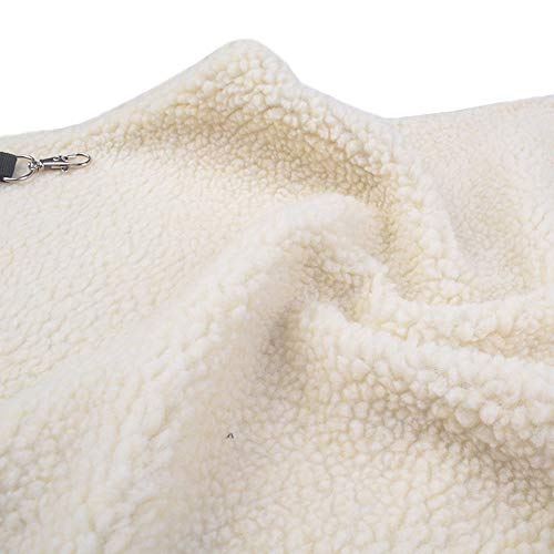 Cebra del Leopardo del Gato Hamaca Cama cómoda y Transpirable Gato Cama litera del Gato del Perro casero Felpa Suave Larga, for el Gato Y Perrito Recorrido y Acampar Ropa de Cama