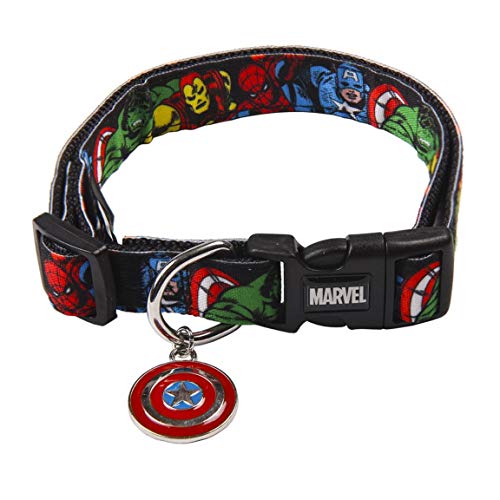 Cerdá Life'S Little Moments Collar Perro Pequeño XS De Marvel - Licencia Oficial Disney Marvel, S, 60 g