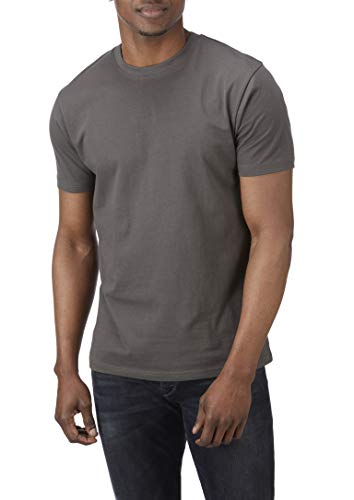 Charles Wilson Paquete 5 Camisetas Cuello Redondo Lisas (Large, Dark Essentials)