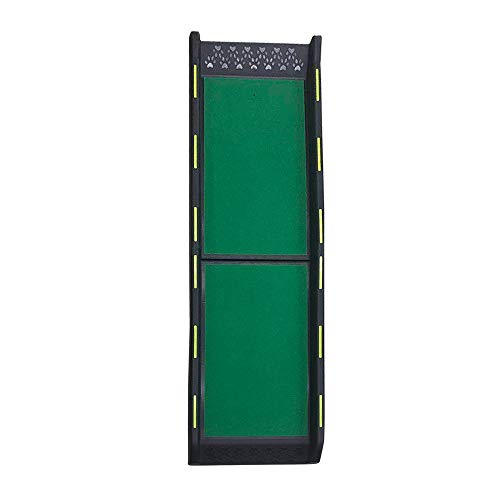 ChengLaoBan Shop Escaleras de Mascotas, Perros Escaleras Coches Pendientes Suministros Acceso Auxiliar escaleras de Mascotas, 39.5X155cm Escalera Mascota (Color : Green)