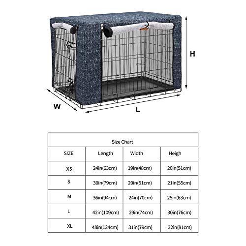 chengsan - Funda para Perro, diseño navideño, Transpirable, Resistente al Viento, de Lino, para protección Interior y Exterior