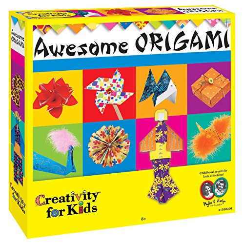 Creativity for Kids- West Design Junior Selection Awesome Origami Kit Grande, Multicolor (CFK1580)