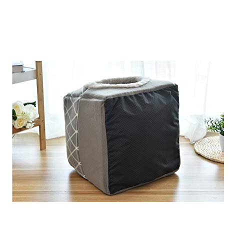 Cueva para cama de perro gato, casa y sofá para mascotas 2 en 1, casa de cápsulas espaciales, lavable a máquina, antideslizante, suave y cálido, perro, gato, cachorro, conejo, nido para mascotas,