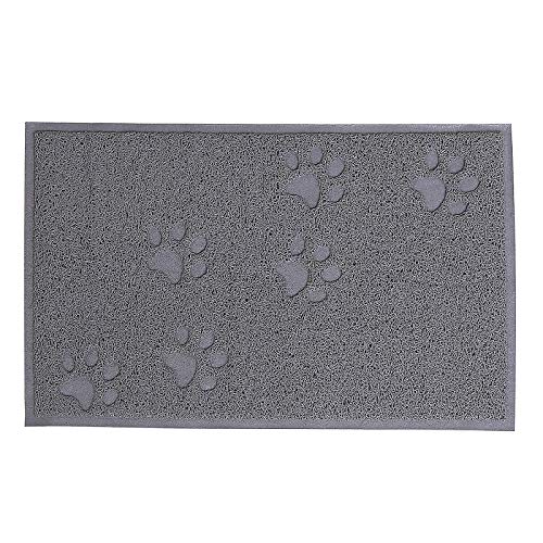 Dibea CM00340 - Alfombra para baño de Gatos, PVC, 33 x 45 cm, Alfombra de Arena para Gatos Que atrapa la Arena fácilmente, fácil de Limpiar, Esterilla para Gatos, Esterilla para Gatos