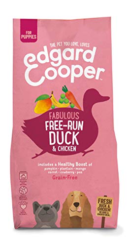 Edgard & Cooper pienso para Perros Adultos sin Cereales, Natural con Pollo Fresco de Granja, 7kg. Comida Premium balanceada sin harinas de Carne ni Carnes sobreprocesadas, cocinada a Baja Temperatura