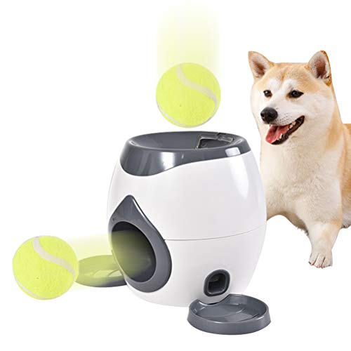 Egosy Dog Activity Memory Trainer Juguetes interactivos para Mascotas y propietarios Pelota de Tenis Pitcher Training Pet Ball Machine