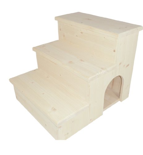 Elmato 10709 - Escalera para Gatos (Madera Natural)