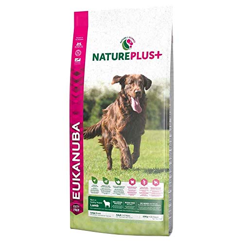 Eukanuba Nature Plus+ Adulto Raza grande Rico en cordero fresco congelado [10 kg]