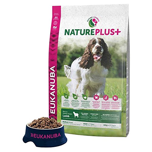 Eukanuba Nature Plus+ Adulto Raza mediana Rico en cordero fresco congelado [10 kg]