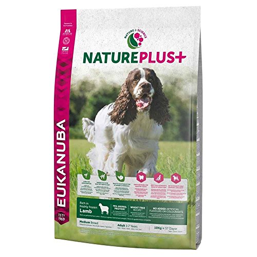 Eukanuba Nature Plus+ Adulto Raza mediana Rico en cordero fresco congelado [10 kg]