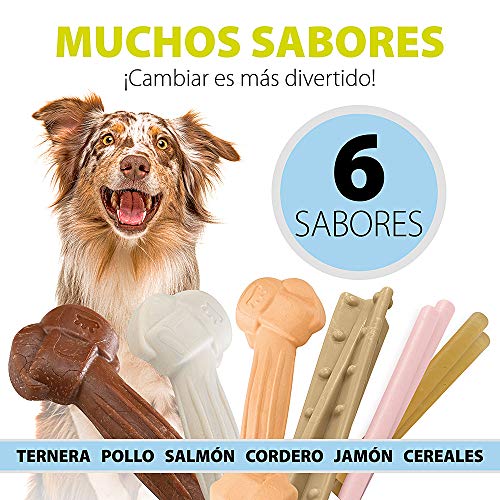 Ferplast Goodbite Natural XL Juguete Hueso para La Higiene Oral, Sabor A Cereales, Perro Grande (20-35 Kg), Natural, 1 Pieza De 250G 1 Unidad 255 g