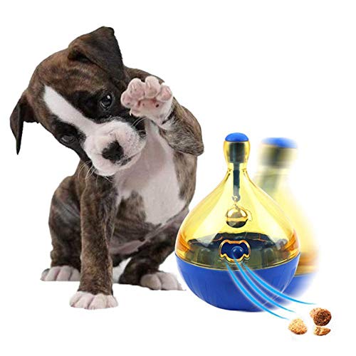 FHKGCD Alimentadores para Gatos Bola De Comida Mascota Juguete Interactivo Vaso Huevo Más Inteligente Jugar Juguetes Tratar Bola De Sacudidas para Perros Aumenta, 7, como Muestra La Imagen