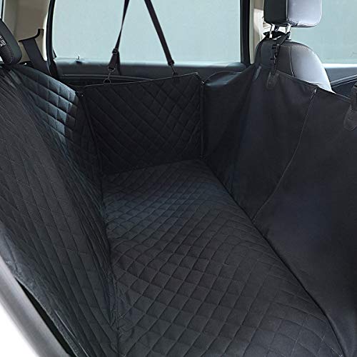 FONLAM Tapicería Perro Coche Funda Asiento Trasero Coche para Perro Mascota Protector Cojín Hamaca Gato Viaje