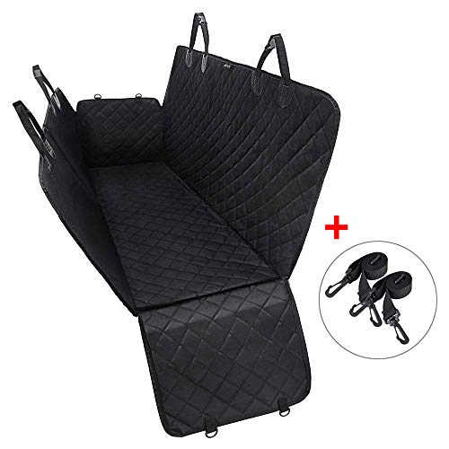 FONLAM Tapicería Perro Coche Funda Asiento Trasero Coche para Perro Mascota Protector Cojín Hamaca Gato Viaje