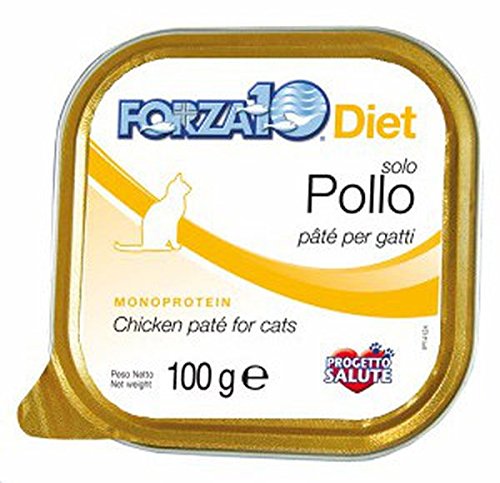 forza10 gato, dieta solo pollo retraído Islandia Gr.100