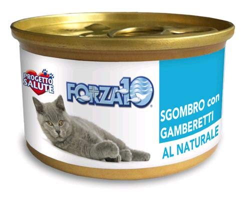 forza10 – sgombro con gamberetti al natural 1 Lata 75,00 Gr