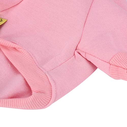 Fossrn Ropa Perro Pequeño Chihuahua Yorkshire Sudadera con Capucha - I MY MOM Invierno Ropa para Mascota Cachorro