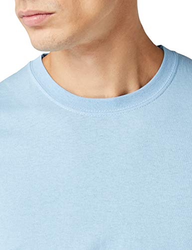 Fruit of the Loom Original T. Camiseta, Azul (Sky Blue YT), S para Hombre