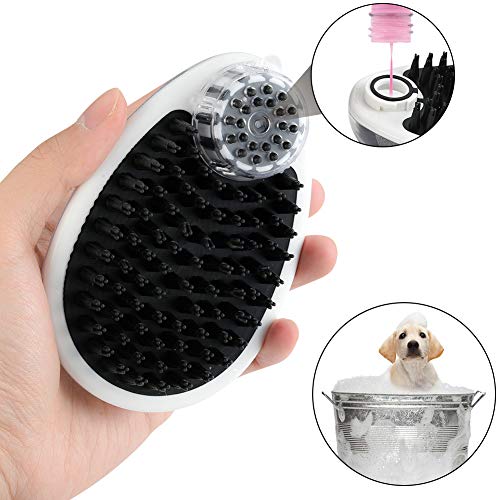 FurPaw Cepillos Perros, Cepillo Limpieza Mascotas Lavadora Portatil Cepillo de Masaje de Goma Suave para Perros, Gatos y Otras Mascotas de Pelo Largo y Corto