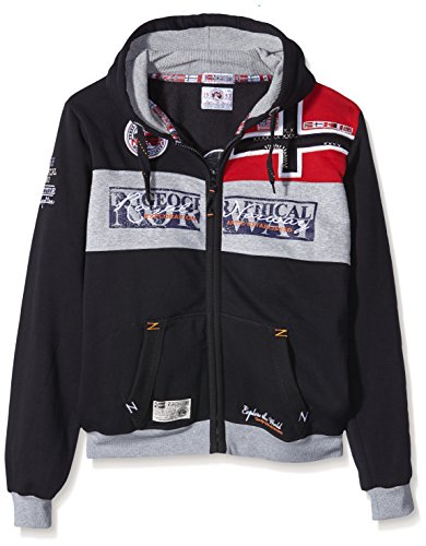 Geographical Norway Hombre Diseñador Hoodie Capucha Chaqueta - Flyer -XL