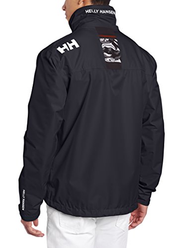 Helly Hansen Crew Midlayer Chaqueta deportiva impermeable, Hombre, Azul (Azul Navy 597), S