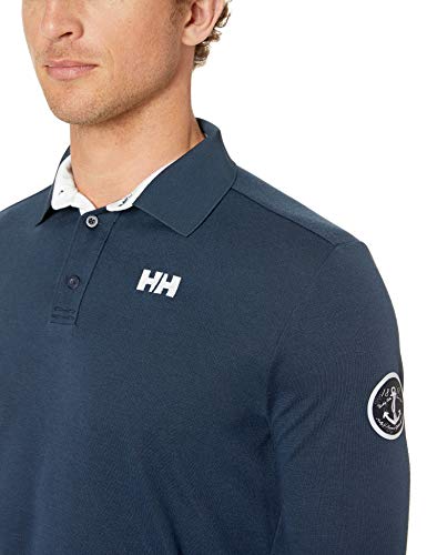 Helly Hansen Skagen Quickdry Rugger - Sudadera para Hombre, Hombre, 34046, Azul Marino, Large