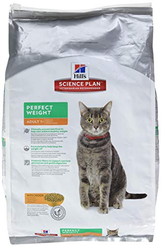 Hill's - Pienso para Gatos Adultos Science Plan Weight Pollo